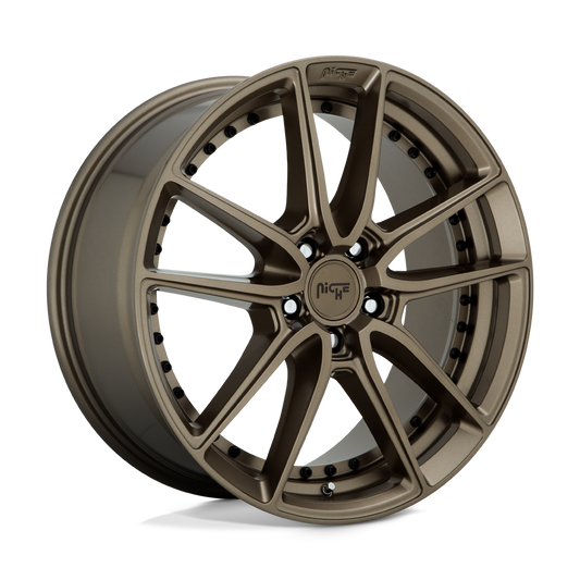 Niche 1PC M222 DFS MATTE BRONZE Wheel 18x8 5X114.3mm +30 72.56mm