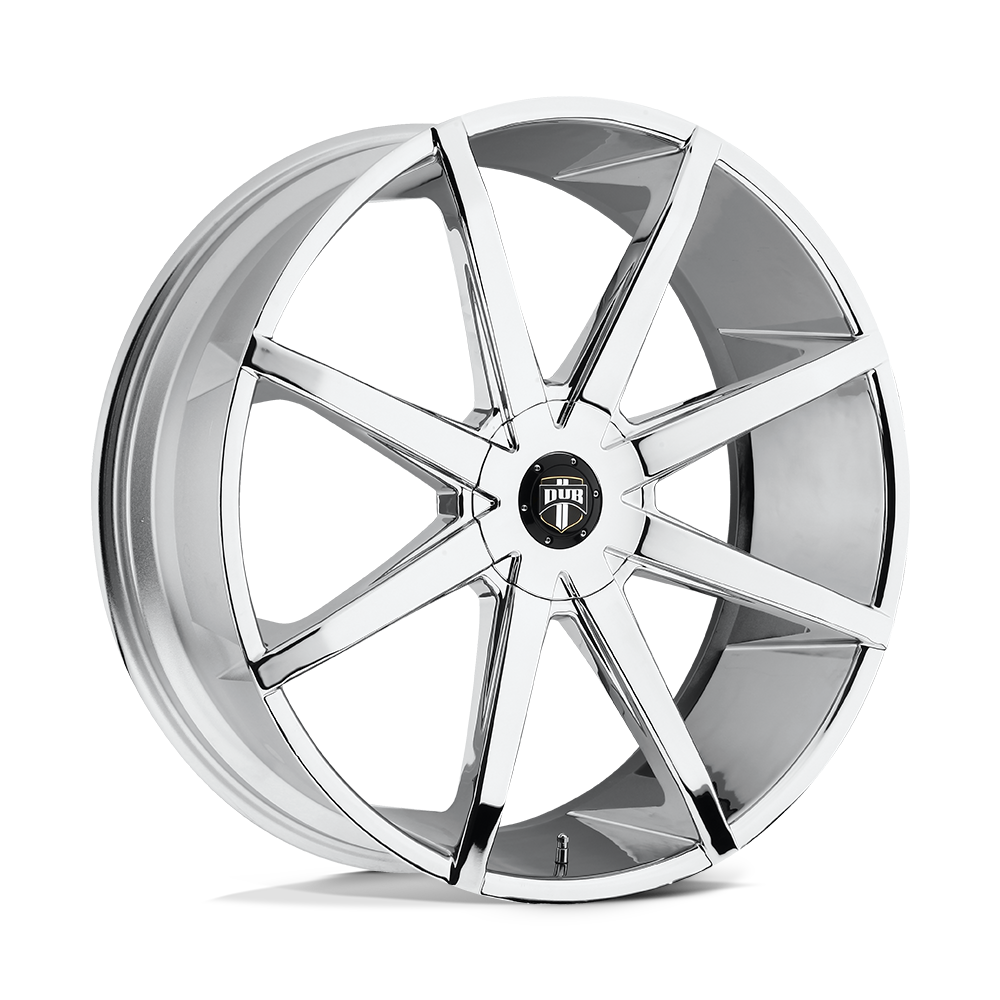 DUB 1PC S201 PUSH CHROME PLATED Wheel 22x9.5 6X135/6X139.7mm +25 87.1mm