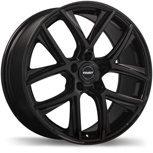 Fast Wheels Tactic Gloss Black Wheel 18x8.0 5X114.3mm +35 66.1mm