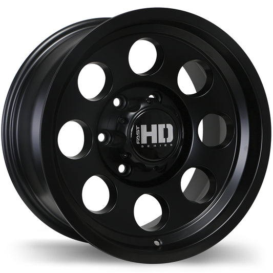 Fast HD Detour Satin Black Wheel 16x8.0 6X139.7mm +0 106.1mm