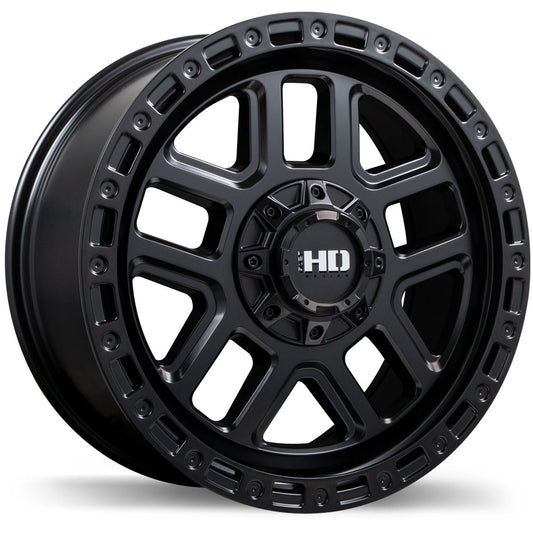 Fast HD Summit Satin Black Wheel 17x8.0 6X135/139.7mm +25 87.1mm