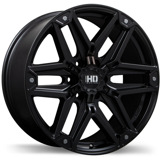 Fast HD RECON Satin Black Anthracite Wheel 18x9.0 6X139.7mm +10 78mm