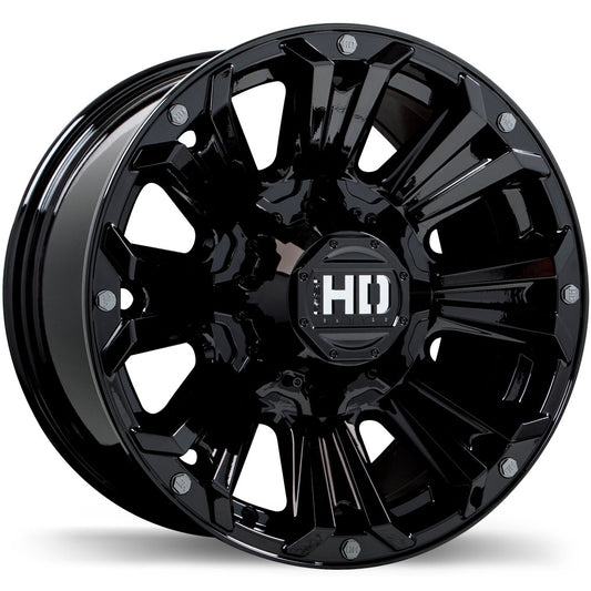 Fast HD AMMO Gloss Black Wheel 16x8.0 6X139.7mm +10 106.1mm