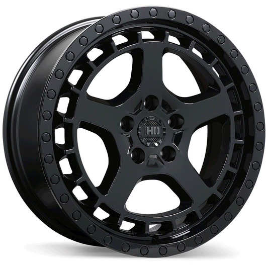 Fast HD Overland Gloss Black Wheel 18x7.5 5X114.3mm +40 72.6mm