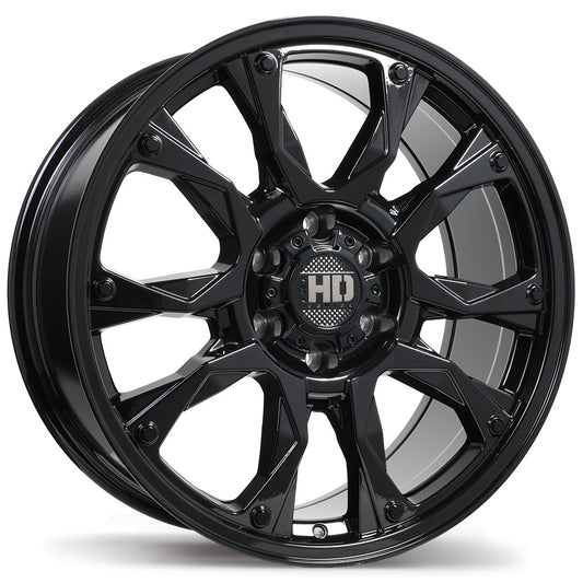 Fast HD Tactical Gloss Black Wheel 20x9.0 6X139.7mm +28 95.1mm