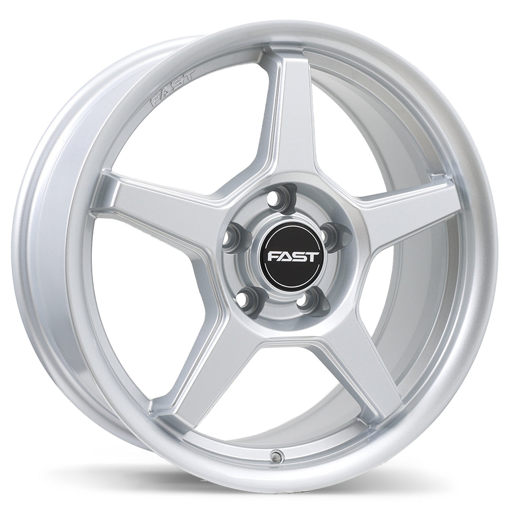 Fast Wheels Flair Gloss Silver Wheel 17x7.0 5X114.3mm +40 64.1mm