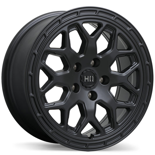 Fast HD Bandit Matte Black Wheel 17x7.5 5X112mm +40 66.5mm