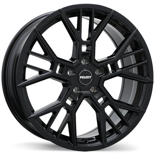 Fast Wheels Spectre Gloss Black Wheel 19x8.5 5X120mm +30 64.1mm