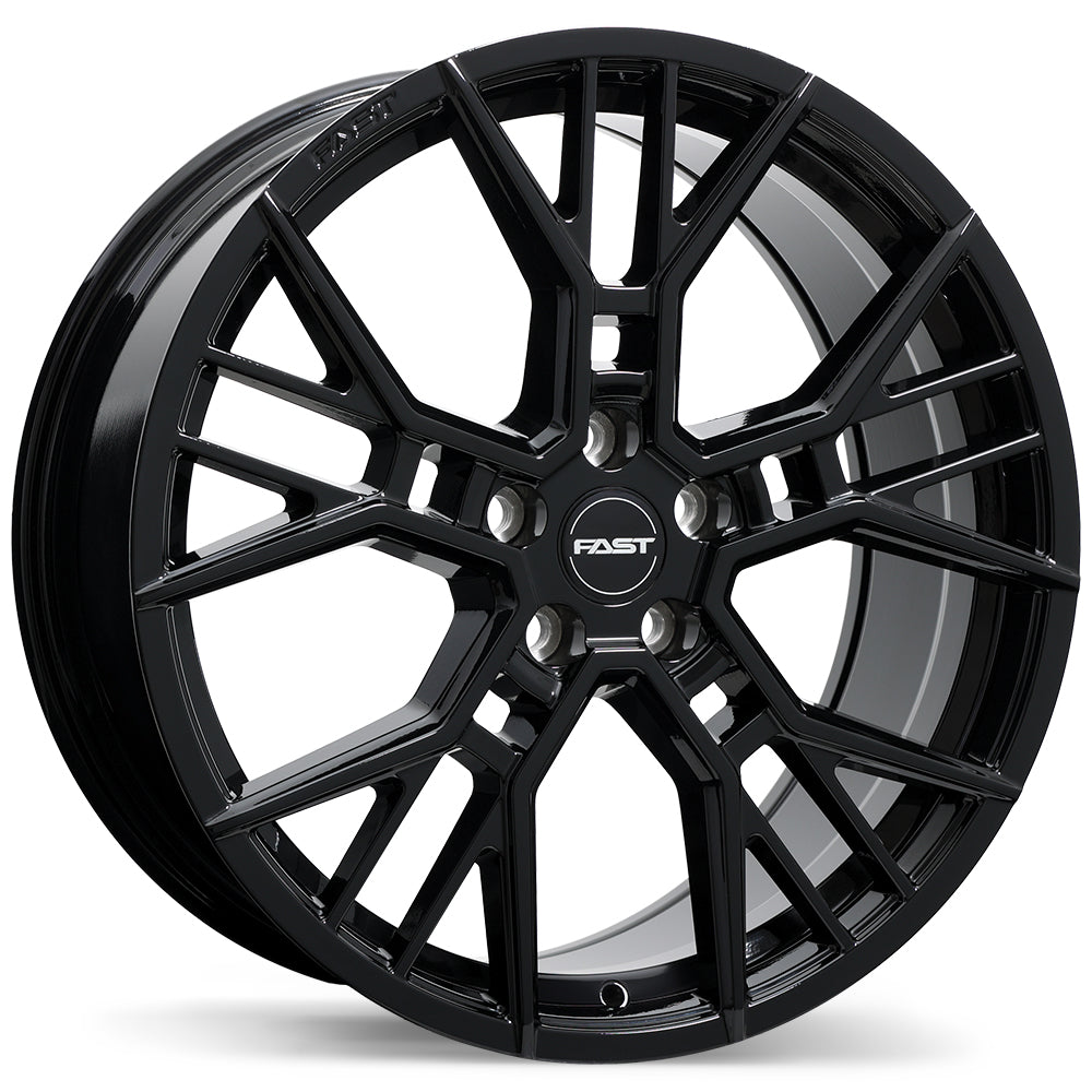 Fast Wheels Spectre Gloss Black Wheel 20x8.0 5X114.3mm +47 64.1mm