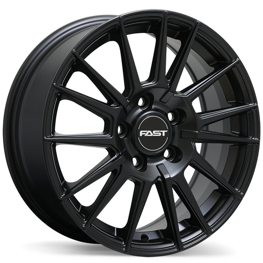 Fast Wheels Tempest Satin Black Wheel 18x8.0 5X114.3mm +45 64.1mm
