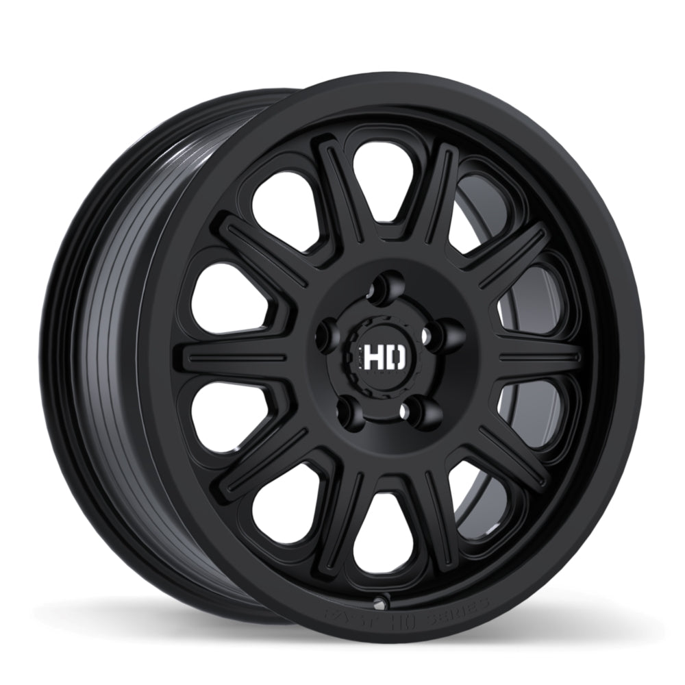 Fast HD Fury Satin Black Wheel 17x7.5 5X114.3mm +35 72.6mm