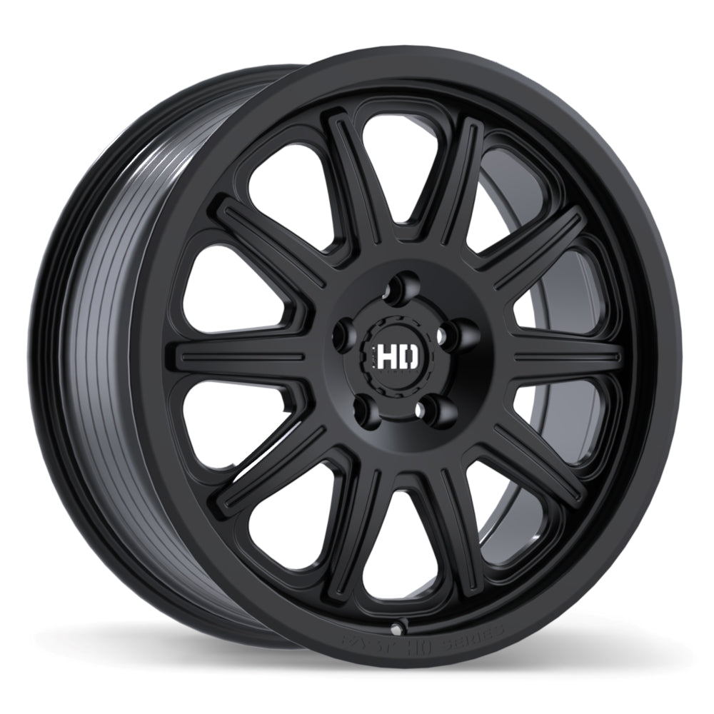 Fast HD Fury Satin Black Wheel 19x8.0 5X114.3mm +40 72.6mm