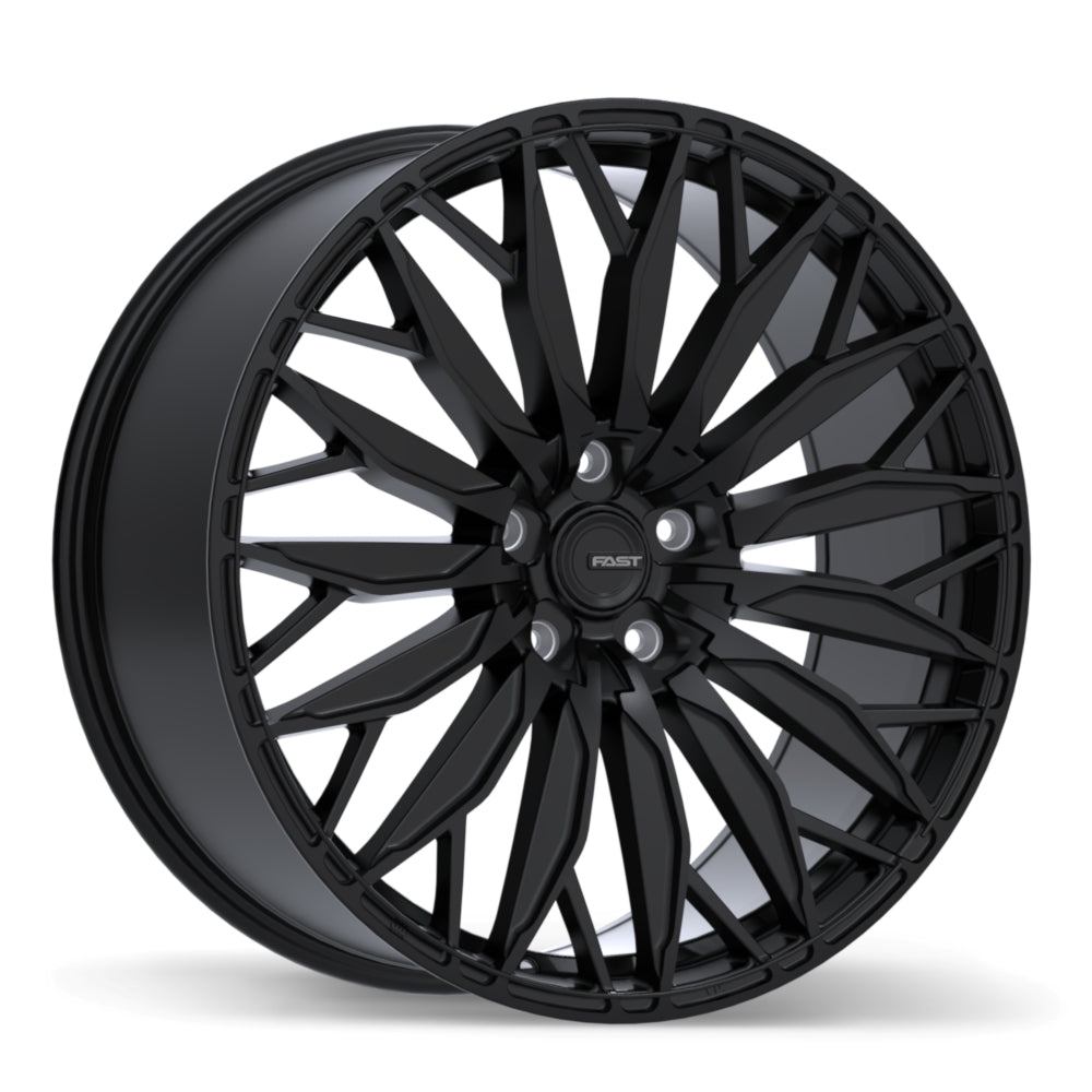 Fast Wheels Onyx Satin Black Wheel 22x9.5 5X120mm +45 64.1mm