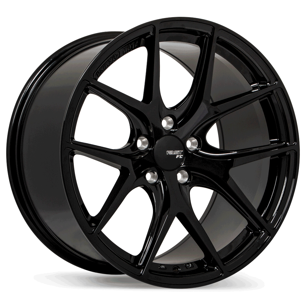 FC04 19x9.5 5x105mm +45 72.6mm BLK / MET