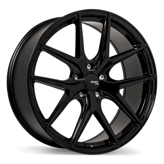 Fast Wheels FC04 Metallic Black Wheel 17x8.0 5X108mm +45 72.6mm