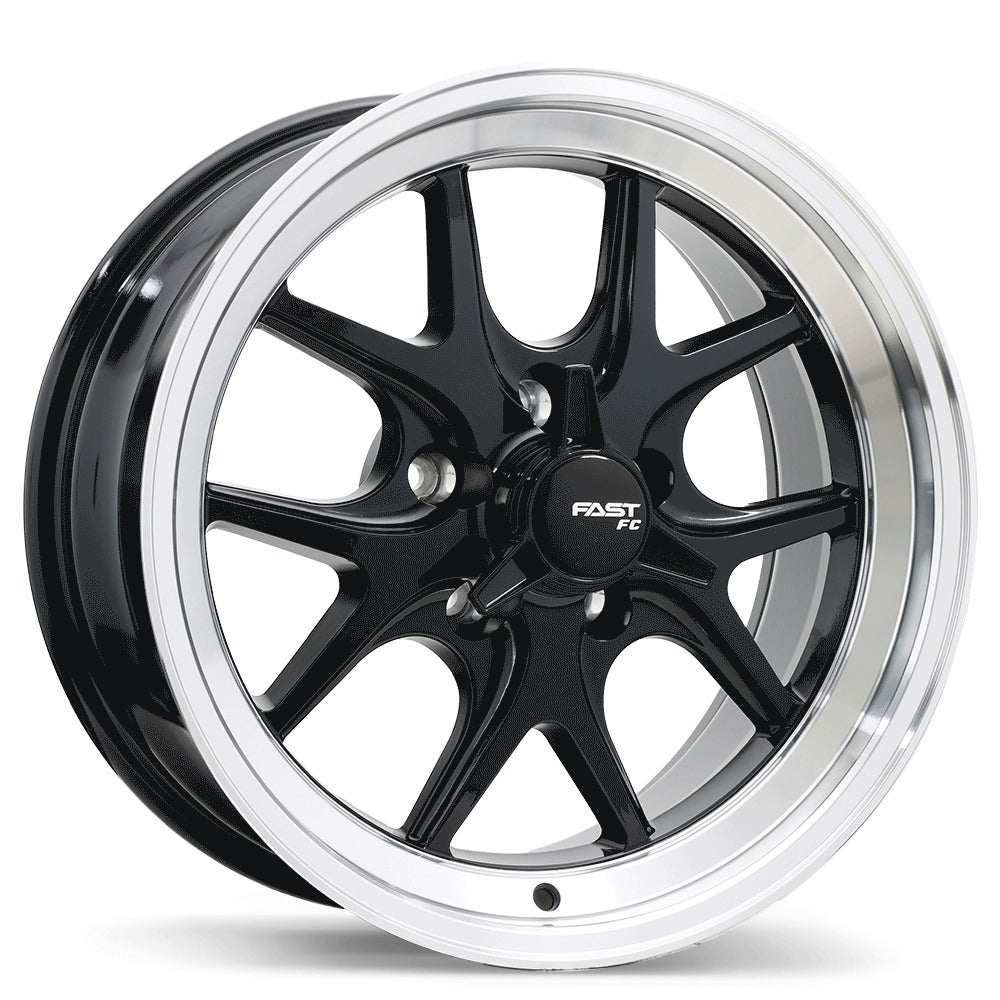 FC04V 18x8.0 5x120mm +10 72.6mm BLK / MCHL