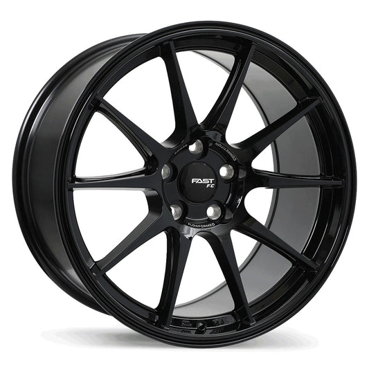 FC08 18x9.5 5x114.3mm +38 72.6mm BLK