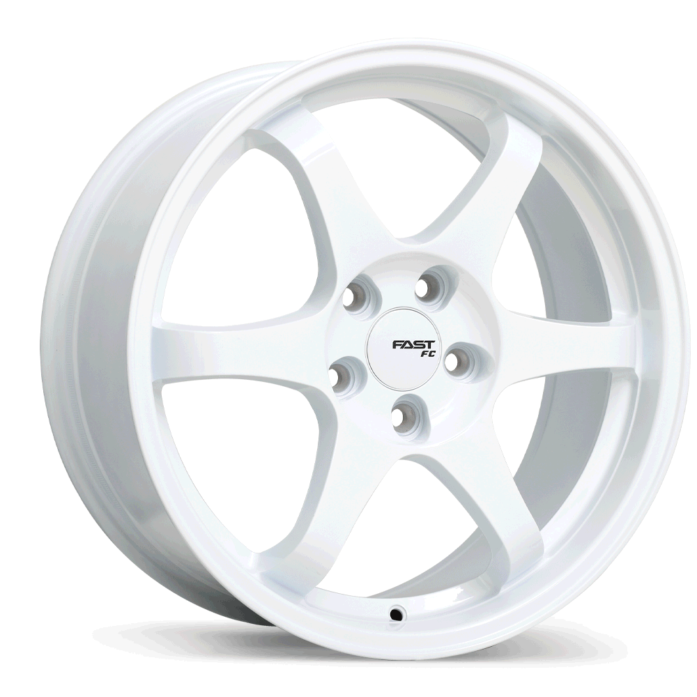 Fast Wheels FC09 Gloss White Wheel 18x9.0 5X120.65mm +45 72.6mm