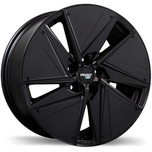 Fast Wheels EV01(+) Satin Black Wheel 20x8.5 5X114.3mm +45 66.1mm