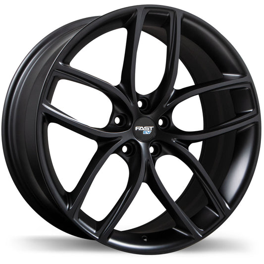 Fast Wheels EV04 Satin Black Wheel 20x10.0 5X114.3mm +40 71.5mm