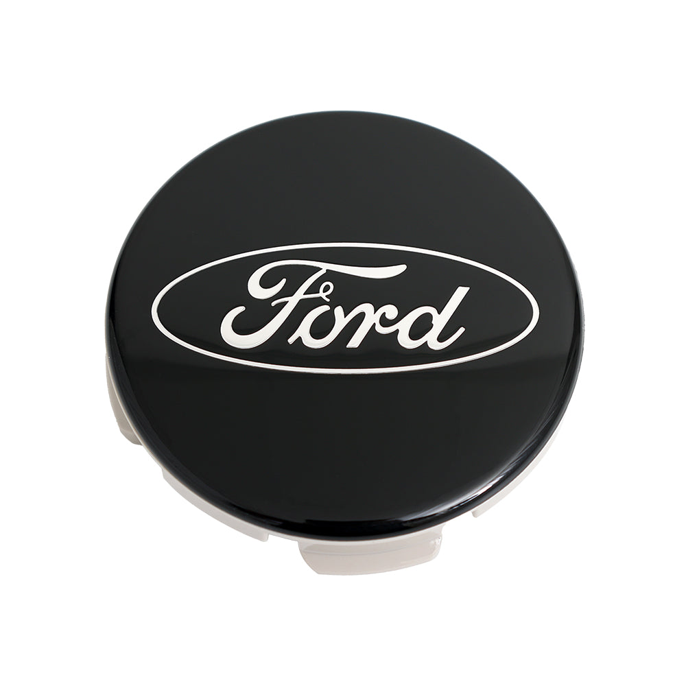OEM Ford Cap- Gloss Black- Chrome Ford Logo