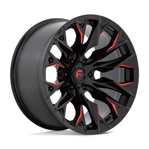 D823 FLAME 20x10 6X5.5 ET-18 106.10 bore Wheel