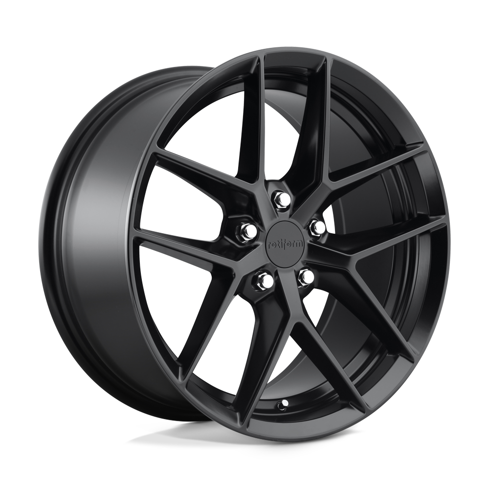 Rotiform R134 FLG MATTE BLACK Wheel 18x8.5 5X114.3mm +45 72.56mm