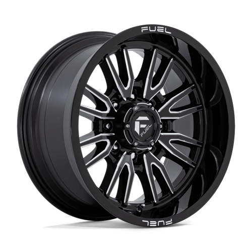 D761 CLASH 20x10 8X6.5 ET-18 125.10 bore Wheel