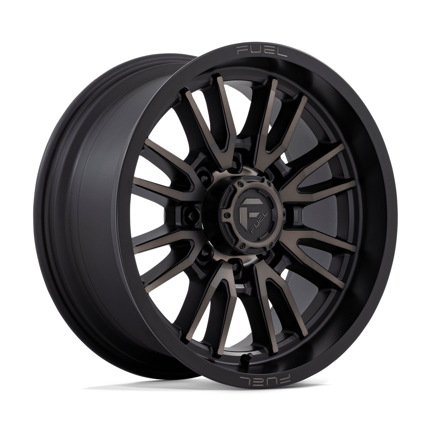 Fuel 1PC D762 CLASH MATTE BLACK DOUBLE DARK TINT Wheel 20x9 8X170mm +1 125.1mm