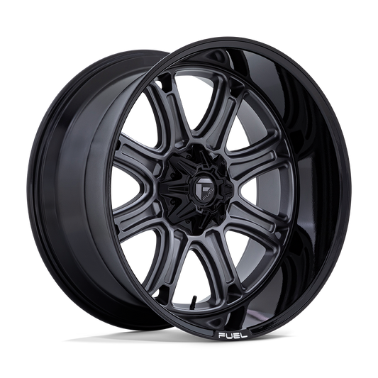 DARKSTAR 24X12 5X4.5/5 78 -44 M-GMTL BLK