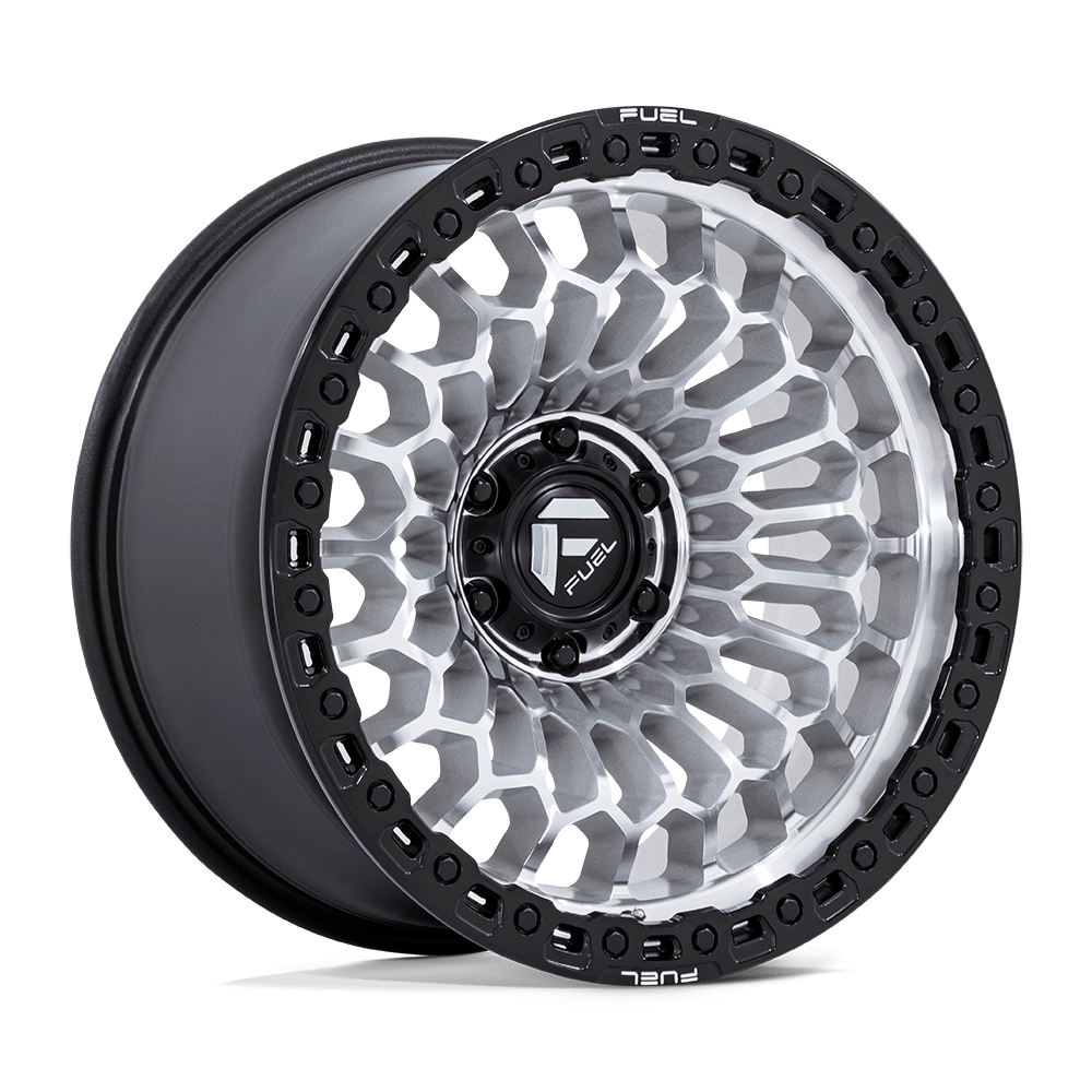 Fuel 1PC FC870 SINISTER MACHINED W/ M-BLK LIP Wheel 20x10 5X127mm -18 78.1mm