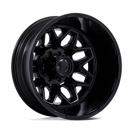 FLUX DRW 22X8.25 8X200 -201 BLK-OUT (DR)