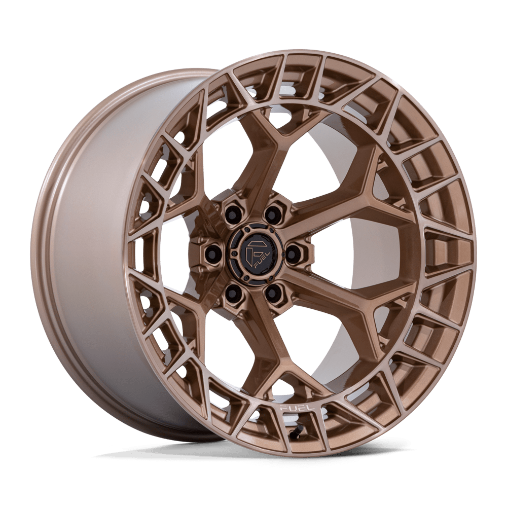 Fuel 1PC FC873 CHARGER PLATINUM BRONZE Wheel 17x9 5X127mm -12 71.5mm