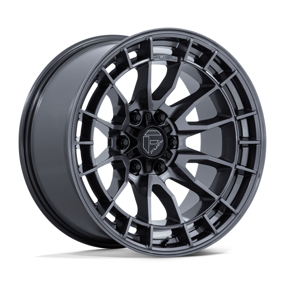 Fuel 1PC FC888 REVOLT GLOSS GUNMETAL Wheel 20x10 6X139.7mm -18 106.1mm
