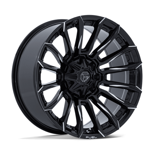 Fuel 1PC FC889 BLADE GLOSS BLACK MILLED Wheel 20x10 8X170mm -18 125.1mm