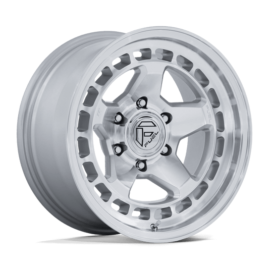 Fuel 1PC FC894 CORE HYPER SILVER W/ MACHINED FACE Wheel 18x9 8X180mm +12 124.2mm