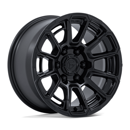 Fuel 1PC FC910 FOXHOUND BLACKOUT Wheel 17x9 6X139.7mm +1 106.1mm