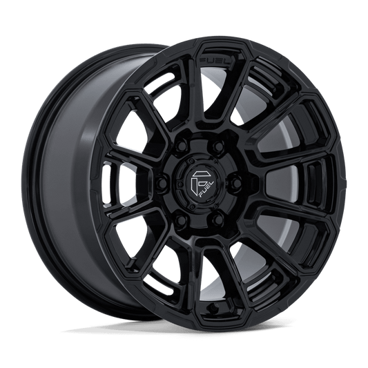 Fuel 1PC FC910 FOXHOUND GLOSS BLACK Wheel 17x9 6X135mm +1 87.1mm