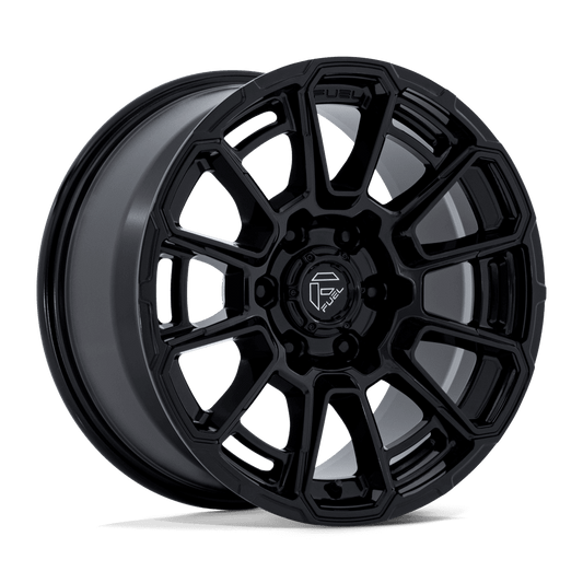 Fuel 1PC FC910 FOXHOUND GLOSS BLACK Wheel 18x9 6X139.7mm +1 106.1mm