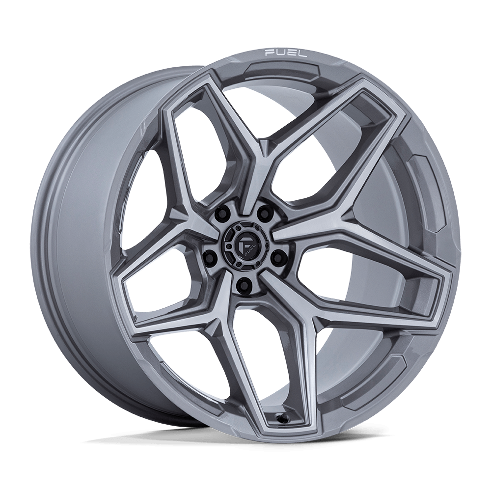Fuel 1PC FLUX PLATINUM Wheel 17x9 5X127mm +1 71.5mm