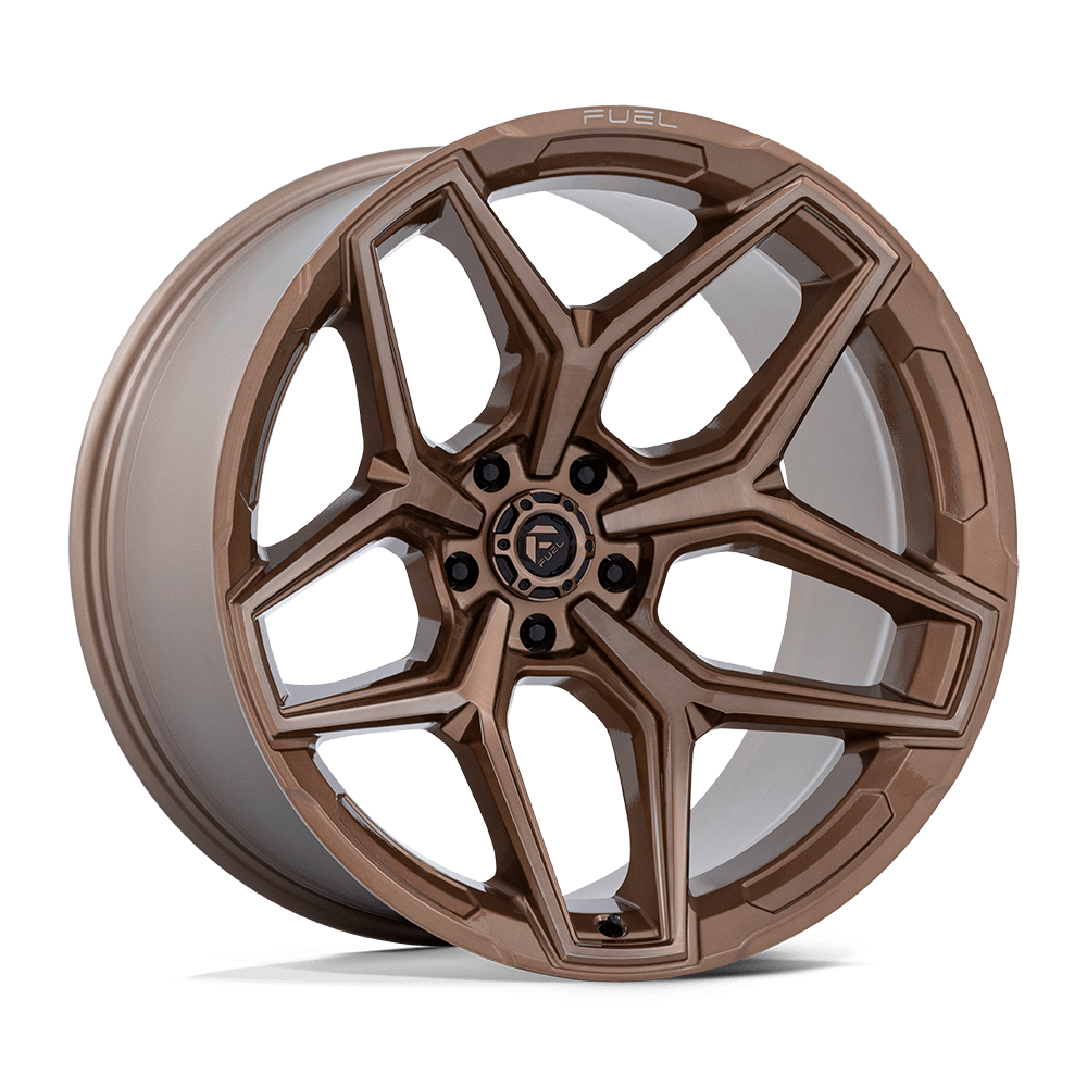 Fuel 1PC FLUX PLATINUM BRONZE Wheel 17x9 5X127mm -12 71.5mm