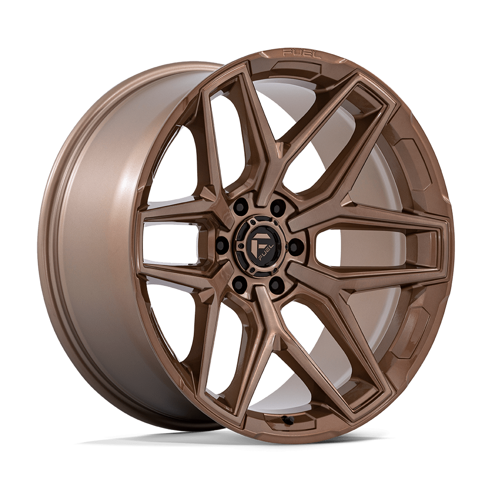 Fuel 1PC FLUX PLATINUM BRONZE Wheel 17x9 6X139.7mm -12 106.1mm