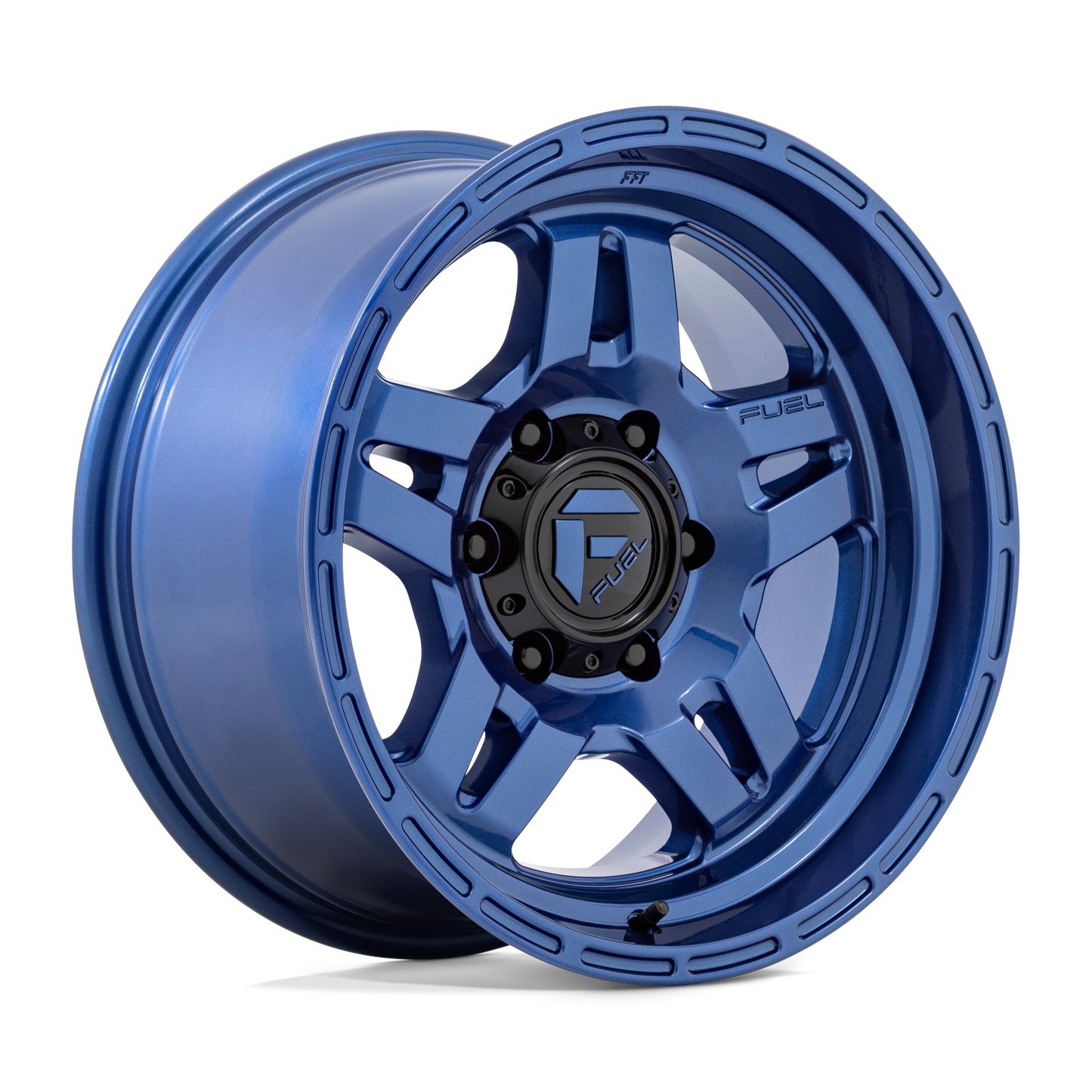 Fuel 1PC D802 OXIDE DARK BLUE Wheel 17x8.5 6X139.7mm +1 106.1mm