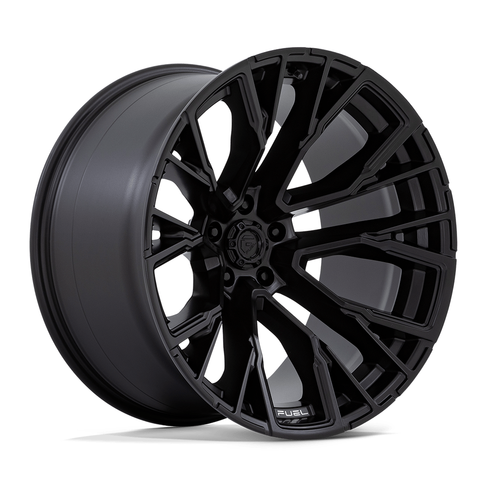 Fuel 1PC D847 REBAR BLACKOUT Wheel 22x12 5X127mm -44 71.5mm