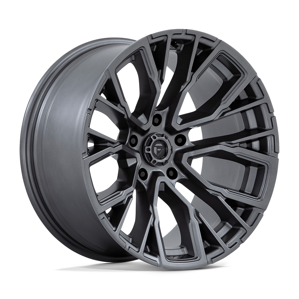 Fuel 1PC D848 REBAR MATTE GUNMETAL Wheel 20x10 5X127mm -18 71.5mm