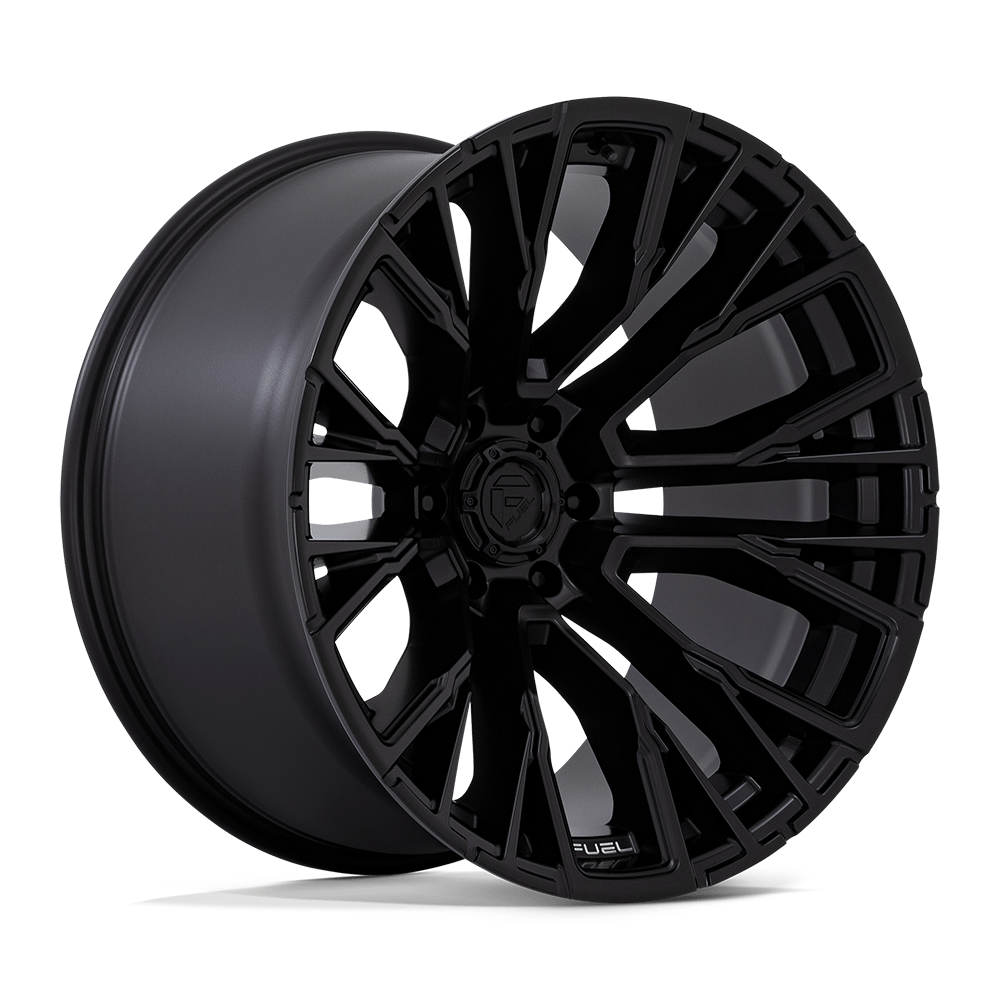 Fuel 1PC D847 REBAR BLACKOUT Wheel 22x12 6X139.7mm -44 106.1mm
