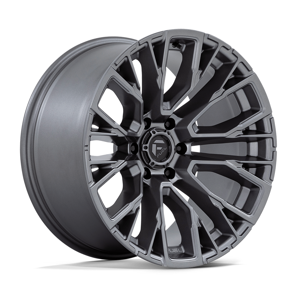 Fuel 1PC D848 REBAR MATTE GUNMETAL Wheel 17x9 6X135mm +1 87.1mm