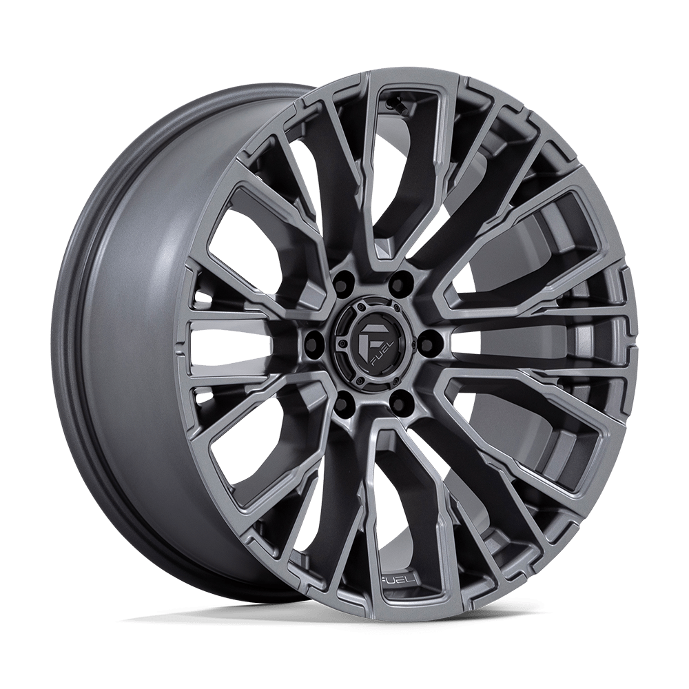 Fuel 1PC D848 REBAR MATTE GUNMETAL Wheel 20x9 6X139.7mm +1 106.1mm