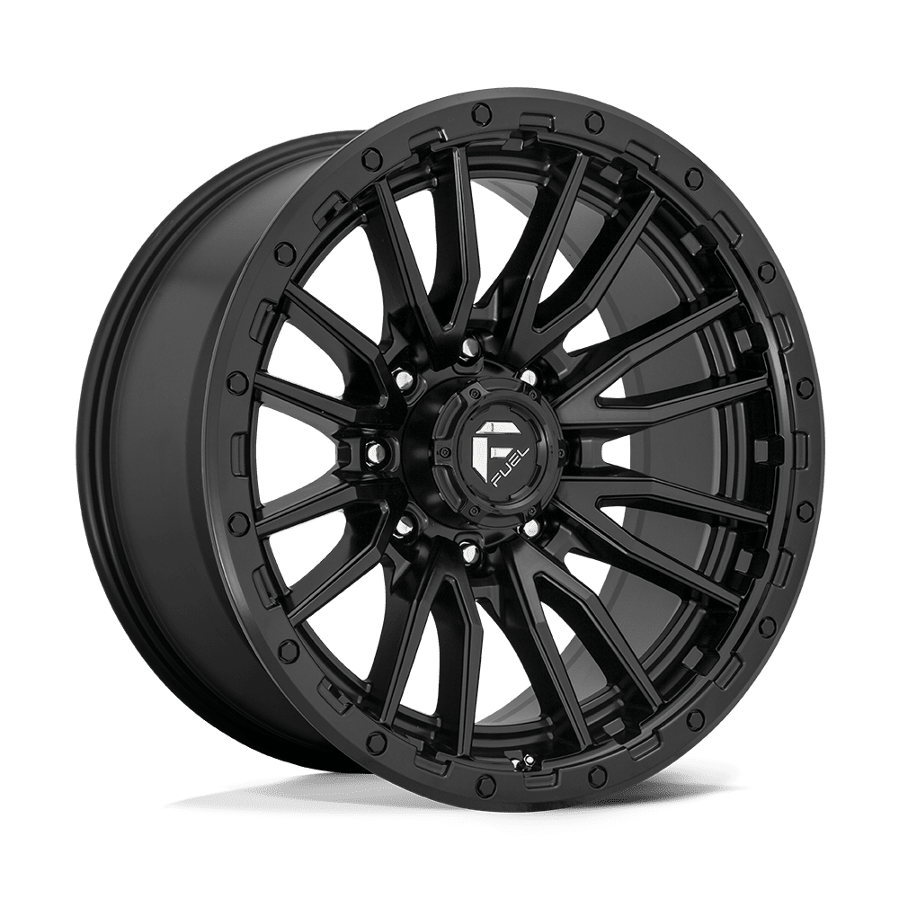 Fuel 1PC D679 REBEL MATTE BLACK Wheel 22x10 8X180mm -18 124.2mm