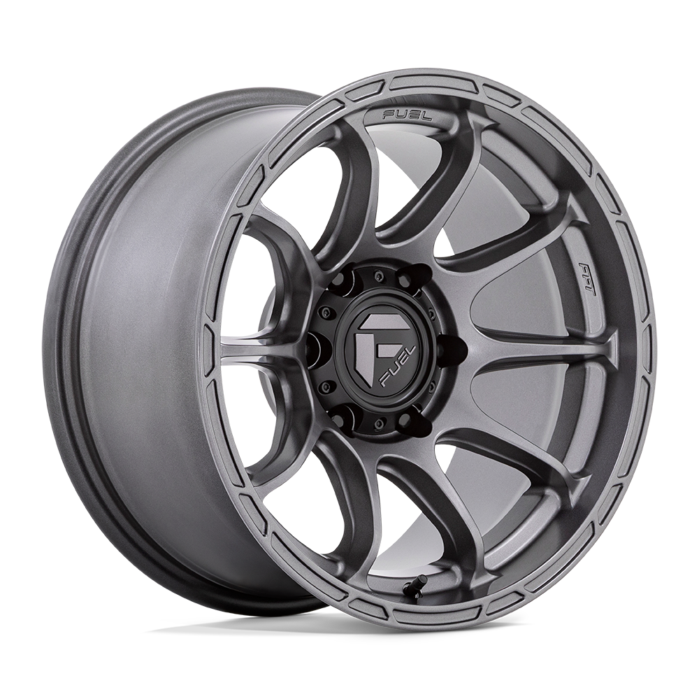 Fuel 1PC D793 VARIANT MATTE GUNMETAL Wheel 17x9 6X139.7mm +1 106.1mm